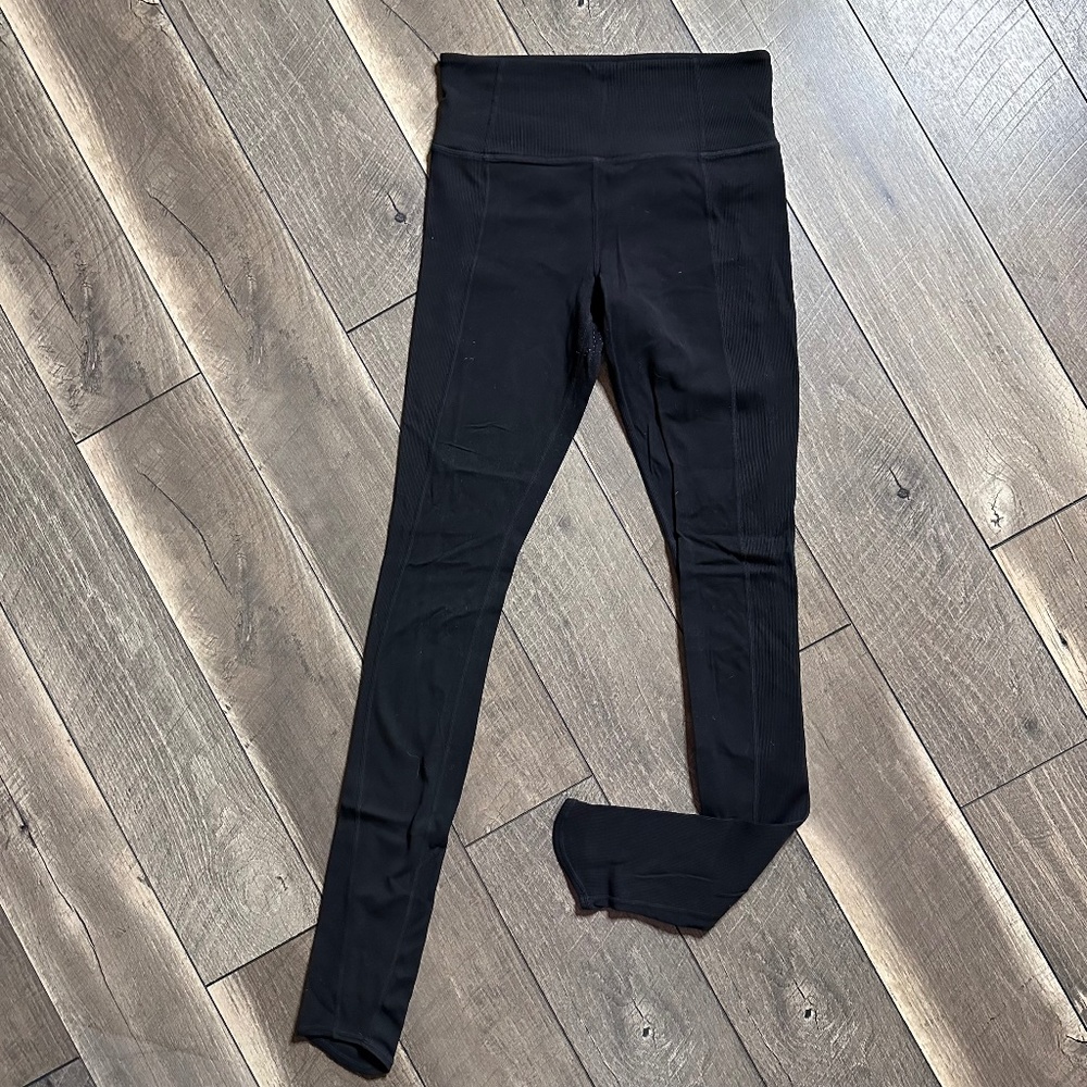 Athleta Barre Rib Tight Leggings